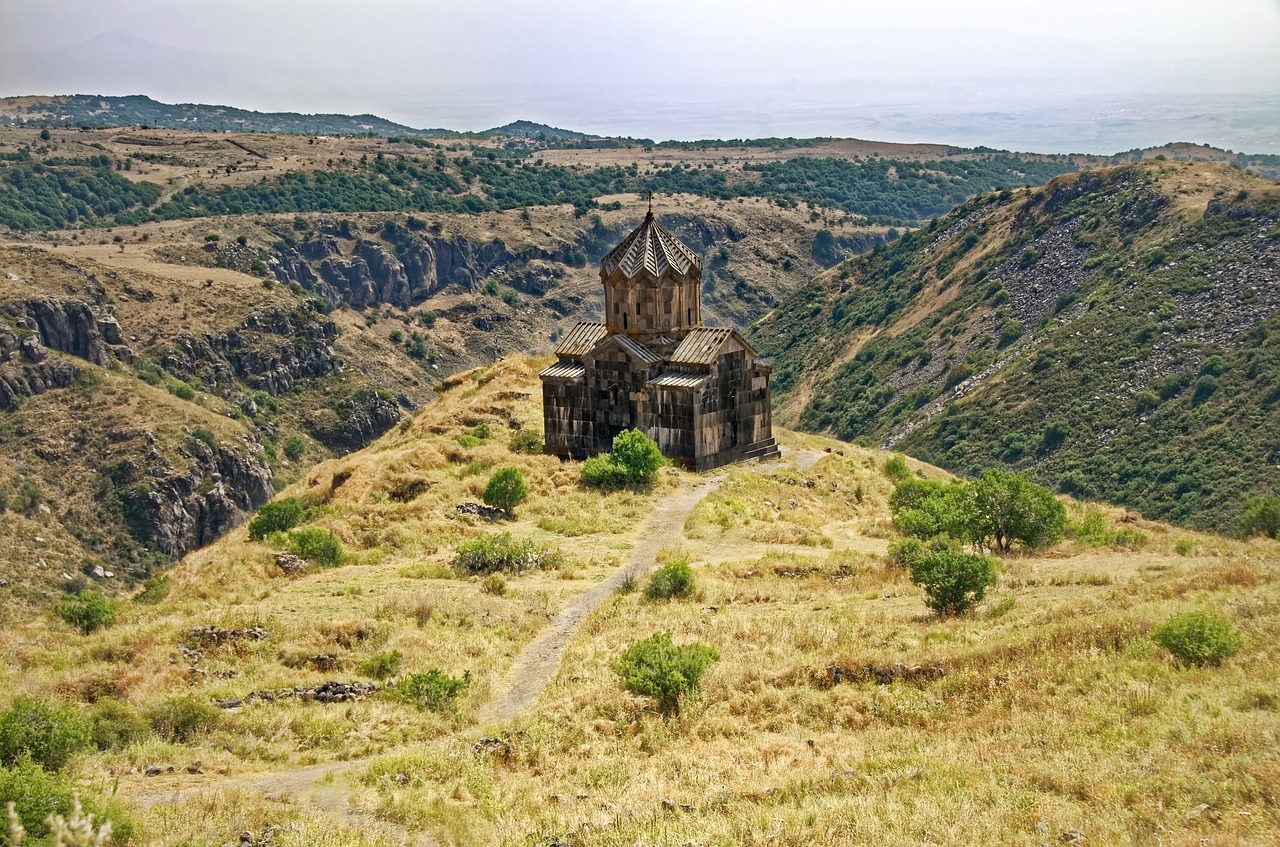 Widok w Armienii